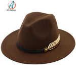 fedora hat/Coffee/Costume hat/Headgear/Cap/Sun Hat/accessories/fashion accessory