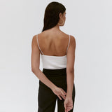 Julia- Slim Waist Cami Top(A2cfashion)