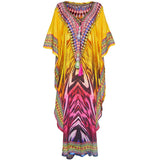 Women's Summer Dress Cotton Tunic Women Maxi Dress