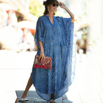 Women's Beach Shirt Dress Loose Summer Beach Dress