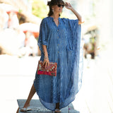 Women's Beach Shirt Dress Loose Summer Beach Dress