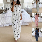 Women's Cotton Tunic Women Casual Streetwear Maxi Dress