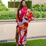 Women's Swimwear Kaftans Swimsuit Cover up Caftan Beach Long Dress