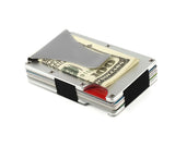 Stainless steel carbon super-moving Card Holder