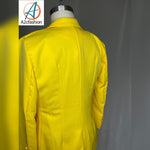 Beautiful blazer/women's blazer/blazer set/yellow blazer set