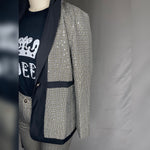 Bling bling blazer set/blazer set/women's set/women outfit