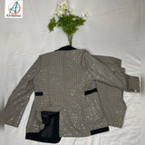 Bling bling blazer set/blazer set/women's set/women outfit