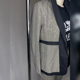 Bling bling blazer set/blazer set/women's set/women outfit