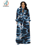 Maxidress/a2cfashion divadress/long dress/camouflage dress /letter print dress/african outfit