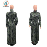 Maxidress/a2cfashion divadress/long dress/camouflage dress /letter print dress/african outfit