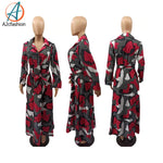 Maxidress/a2cfashion divadress/long dress/camouflage dress /letter print dress/african outfit