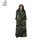 Maxidress/a2cfashion divadress/long dress/camouflage dress /letter print dress/african outfit