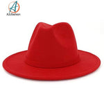 fedora hat/Red/Costume hat/Headgear/Cap/Sun Hat/accessories/fashion accessory