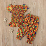 baby girls summer clothes african bohemian set