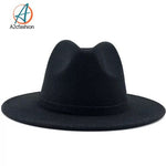 fedora hat/Black/Costume hat/Headgear/Cap/Sun Hat/accessories/fashion accessory