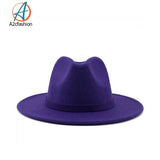 fedora hat/Purple/Costume hat/Headgear/Cap/Sun Hat/accessories/fashion accessory