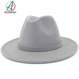 fedora hat/grey/Costume hat/Headgear/Cap/Sun Hat/accessories/fashion accessory
