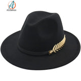 fedora hat/Black/Costume hat/Headgear/Cap/Sun Hat/accessories/fashion accessory