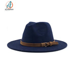 fedora hat /jazz hat/Blue Navy