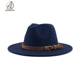 fedora hat /jazz hat/Blue Navy
