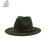 fedora hat /jazz hat/Olive