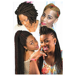 POSTER 119 24x36in 4in1-BRAIDS & TWISTS