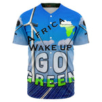 Africa Go Green Baseball Jersey