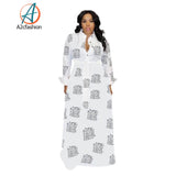 Maxidress/a2cfashion divadress/long dress/camouflage dress /letter print dress/african outfit