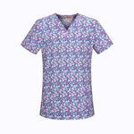 Cotton Cartoon Print Spa Uniform
