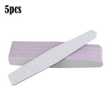 Professional Nail File 100/180 Half Moon Sandpaper