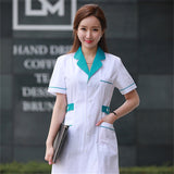 Spa Beauty Uniform  Salon Long Jacket Gown