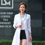 Spa Beauty Uniform  Salon Long Jacket Gown