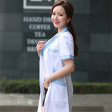 Spa Beauty Uniform  Salon Long Jacket Gown