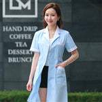Spa Beauty Uniform  Salon Long Jacket Gown